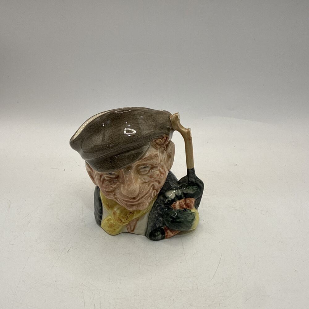Vintage Royal Doulton 1973 The Gardner D 6638 Small Toby Mug Jug 3 inch F06W09 *